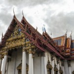 La toiture du temple